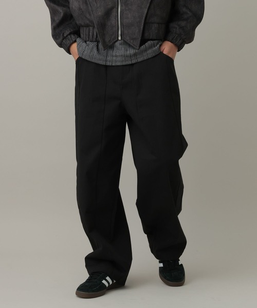 LAND MUSEUM(ランドミュージアム)の「LAND MUSEUM/カーブパンツ(その他パンツ・メンズ・ブラック/ブラウン・MEDIUM/LARGE)」の14枚目の写真