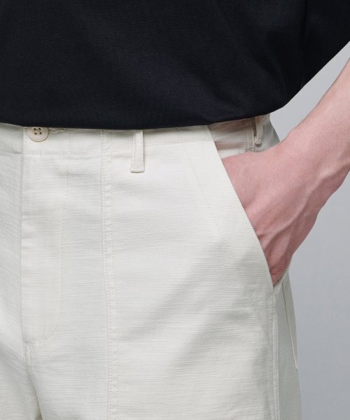 MUSINSA STANDARD（ムシンサスタンダード）の「ワイドレプリカパーティグパンツ[クリーム]（その他パンツ・メンズ・その他・26/27/28/36/38/40/42/29/30/31/32/33/34）」の6枚目の写真