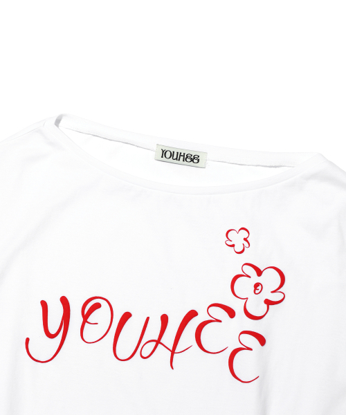 YOUHEE（ユヒ）の「OFF-SHOULDER T-SHIRTS WHITE（Tシャツ/カットソー・レディース・その他・FREE）」の11枚目の写真