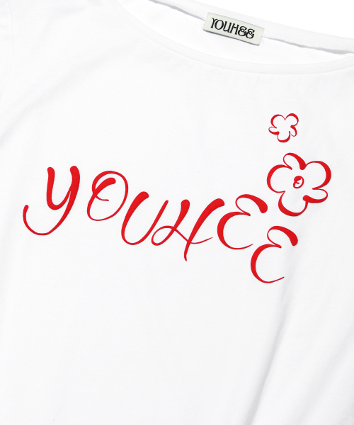 YOUHEE（ユヒ）の「OFF-SHOULDER T-SHIRTS WHITE（Tシャツ/カットソー・レディース・その他・FREE）」の12枚目の写真