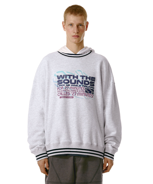 TEKET(テケット)の「27 Minutes Song Sweatshirt Melange Gray(スウェット・メンズ・その他・SMALL/MEDIUM/LARGE)」の2枚目の写真