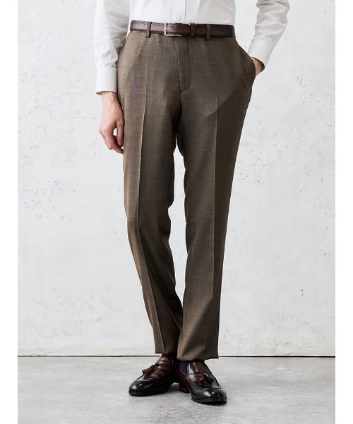 EDWIN×P.S.FA】デニムライク ウールパンツ（セットアップ） ベージュ