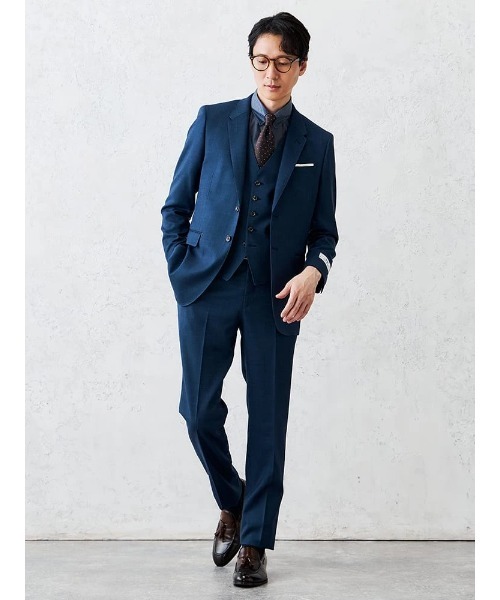 EDWIN×P.S.FA】デニムライク ウールパンツ（セットアップ） ベージュ