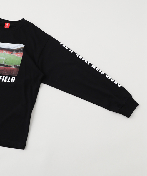 417 EDIFICE（フォーワンセブンエディフィス）の「【Liverpool FC / リバプール FC】 Anfield Print LS Tee（Tシャツ/カットソー・メンズ・ブラック/ホワイト・SMALL/MEDIUM/LARGE/X-LARGE）」の11枚目の写真