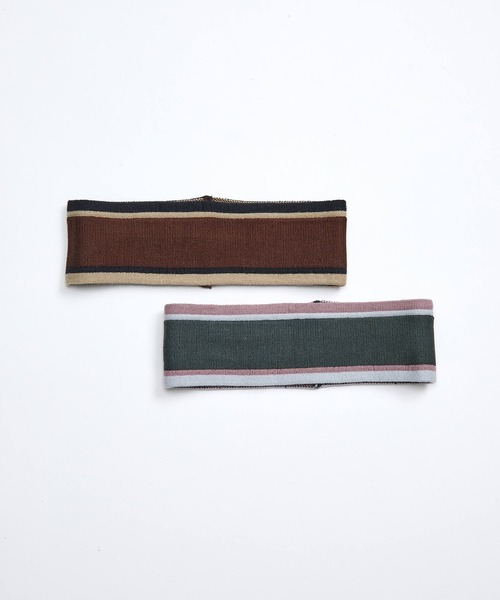 La Maison de Lyllis（メゾンドリリス）の「【La Maison de Lyllis】INSITU BAND インサイチュバンド ヘアバンド 2261017（ヘアバンド・レディース・ブラウン/グリーン・FREE）」の14枚目の写真