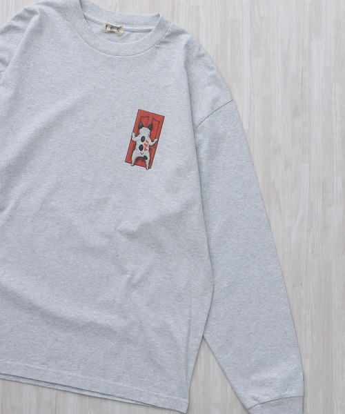 The Endless Summer(エンドレスサマー)の「TES 4BUHI BOARD BROTHERS LONG SLEEVE T-SHIRT / ロンT(Tシャツ/カットソー・メンズ・ホワイト/ベージュ/グレー・SMALL/MEDIUM/LARGE/X-LARGE/XX-LARGE)」の12枚目の写真