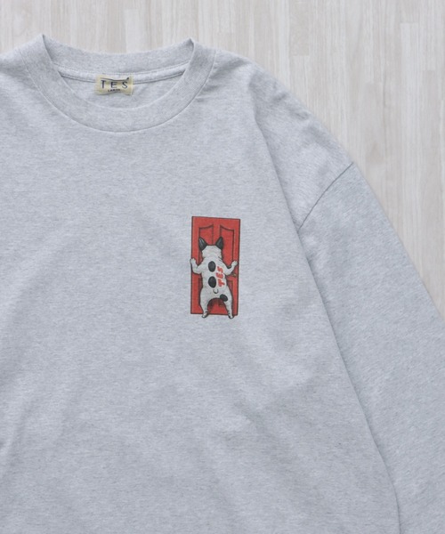 The Endless Summer(エンドレスサマー)の「TES 4BUHI BOARD BROTHERS LONG SLEEVE T-SHIRT / ロンT(Tシャツ/カットソー・メンズ・ホワイト/ベージュ/グレー・SMALL/MEDIUM/LARGE/X-LARGE/XX-LARGE)」の13枚目の写真