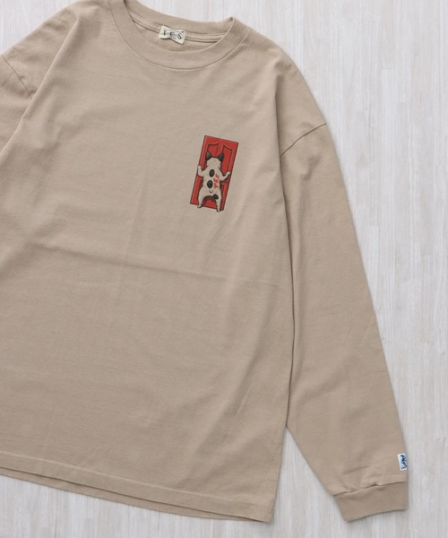 The Endless Summer(エンドレスサマー)の「TES 4BUHI BOARD BROTHERS LONG SLEEVE T-SHIRT / ロンT(Tシャツ/カットソー・メンズ・ホワイト/ベージュ/グレー・SMALL/MEDIUM/LARGE/X-LARGE/XX-LARGE)」の17枚目の写真