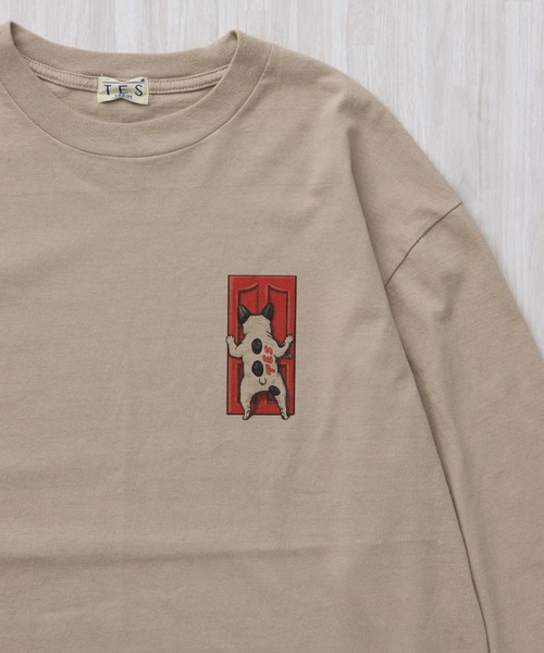 The Endless Summer(エンドレスサマー)の「TES 4BUHI BOARD BROTHERS LONG SLEEVE T-SHIRT / ロンT(Tシャツ/カットソー・メンズ・ホワイト/ベージュ/グレー・SMALL/MEDIUM/LARGE/X-LARGE/XX-LARGE)」の18枚目の写真