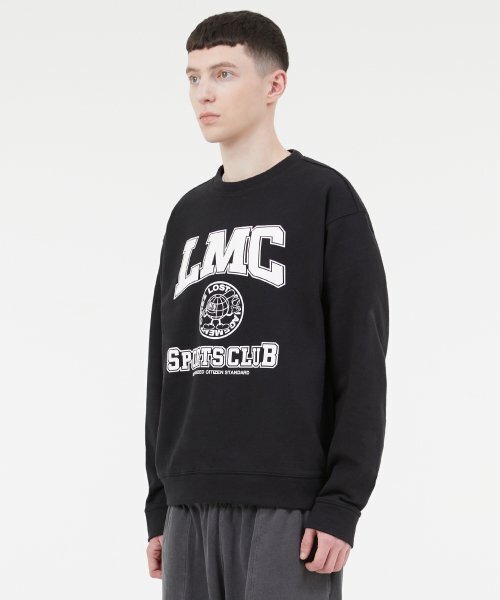 LMCの「EARTH MAN COLLEGE SWEATSHIRT black（スウェット・レディース・その他・MEDIUM/SMALL/X-LARGE/LARGE）」の4枚目の写真