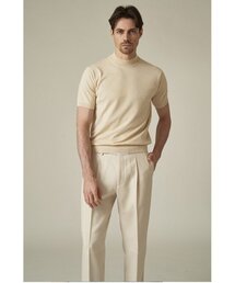 IOLO（イオロ）の「スーピマコットンセミモックネック_クリーム（ニット/セーター）」