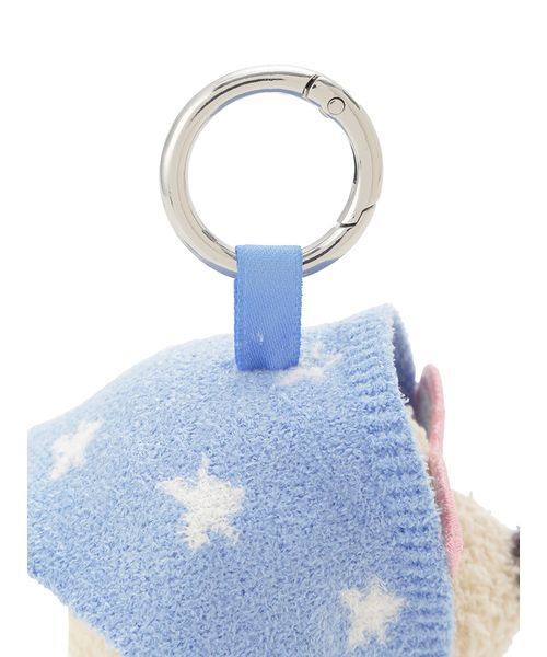 gelato pique(ジェラートピケ)の「スカーフDOGチャーム(キーケース/キーアクセサリー・レディース・パープル/レッド/ブルー・F)」の7枚目の写真