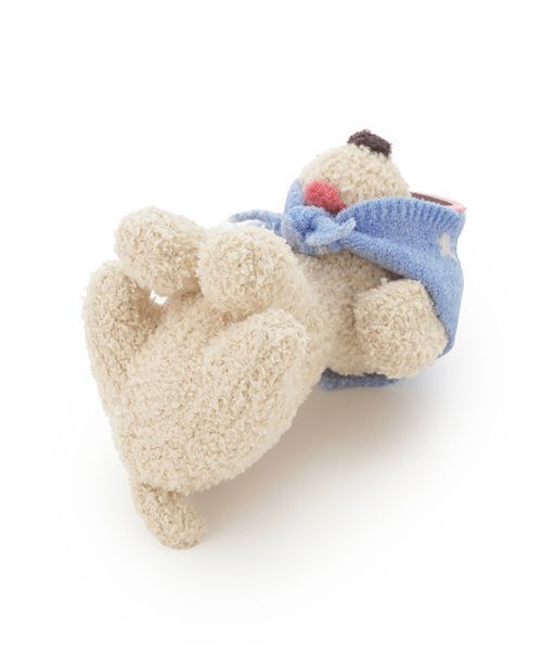 gelato pique(ジェラートピケ)の「スカーフDOGチャーム(キーケース/キーアクセサリー・レディース・パープル/レッド/ブルー・F)」の10枚目の写真