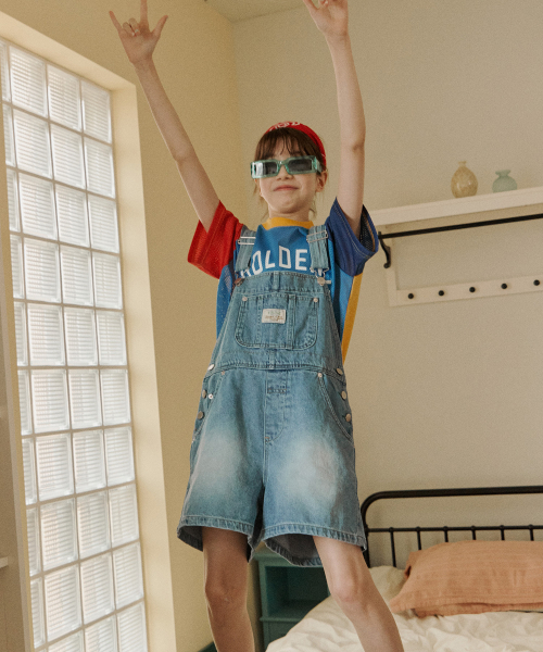 FRISE(フリゼ)の「オーバーロールデニム_ジュニア(デニムパンツ・レディース・その他・150/140)」の2枚目の写真