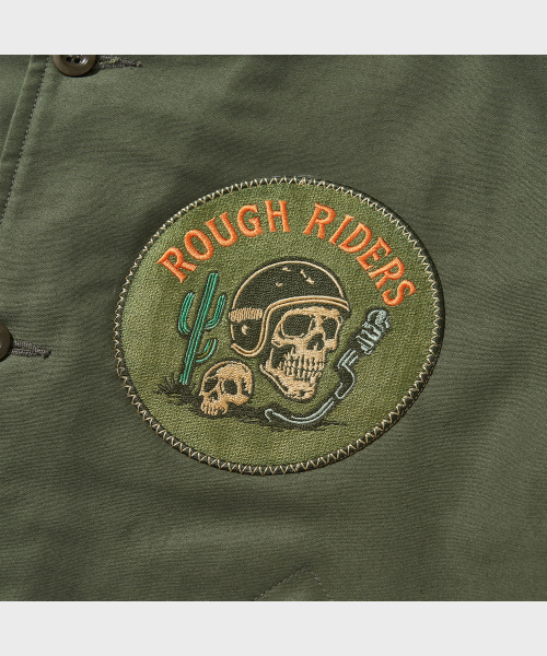 VDR（ブイディアール）の「HEAVY MOLESKIN BOMBER JACKET [Olive Brunch]（ブルゾン・メンズ・その他・MEDIUM/LARGE/X-LARGE）」の4枚目の写真