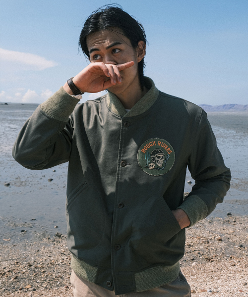 VDR（ブイディアール）の「HEAVY MOLESKIN BOMBER JACKET [Olive Brunch]（ブルゾン・メンズ・その他・MEDIUM/LARGE/X-LARGE）」の7枚目の写真