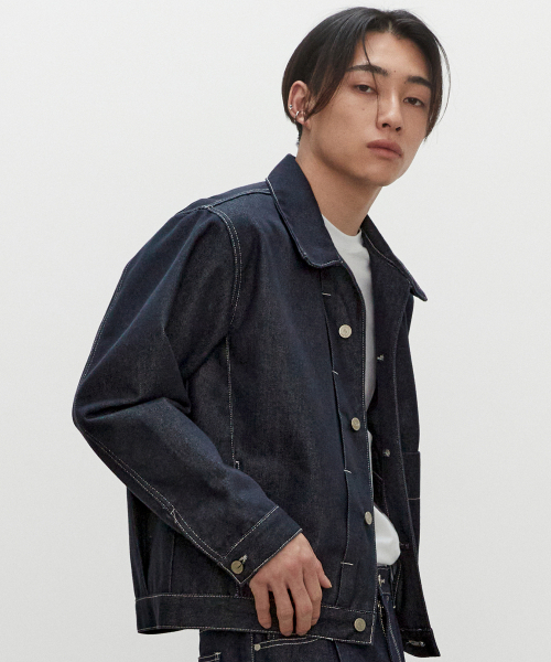 DECET(デケト)の「Dawn Denim Jacket DCJK001CPIndigo(デニムジャケット・レディース・その他・MEDIUM/LARGE/X-LARGE)」の2枚目の写真