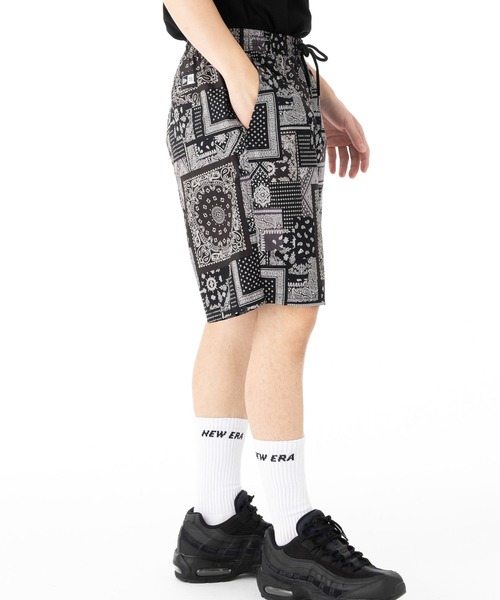 NEW ERA(ニューエラ)の「ニューエラ ショートパンツ ペイズリー柄(その他パンツ・メンズ・ブラック/ネイビー・L/M/S/XL/XXL)」の5枚目の写真