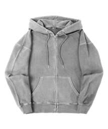 QUTON（ク―トン）の「Essential Pigment Overfit Hooded Zip-Up 2COLOR（パーカー）」