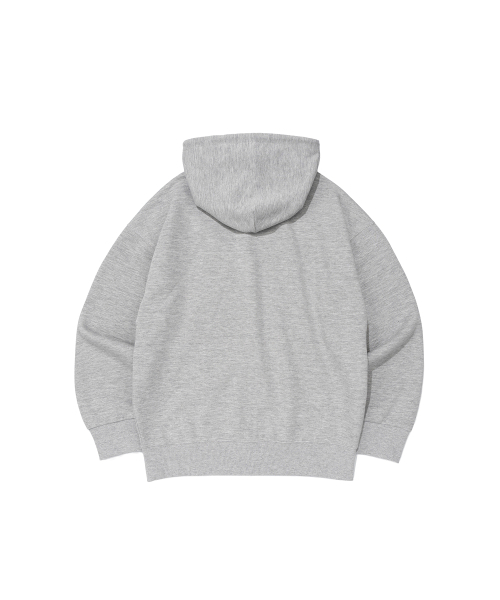 BECANVAS(ビキャンバス)の「BECANVAS SPECIAL INTERLOCK OVERFIT HOOD (MELANGE)(パーカー・レディース・チャコールグレー・LARGE/X-LARGE/SMALL/MEDIUM)」の2枚目の写真