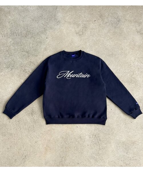 STAFF ONLY(スタッフオンリー)の「MOUNTAIN SWEATSHIRTS (NAVY)(スウェット・メンズ・その他・SMALL/MEDIUM/LARGE)」の1枚目の写真