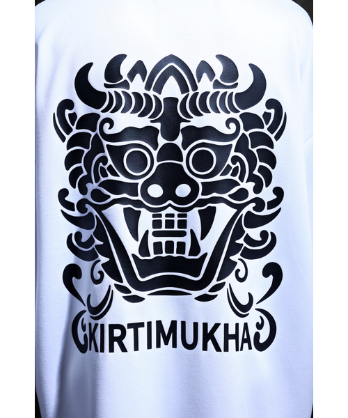KIRTIMUKHA（キールティムカ）の「ロゴプリントVネック半袖Tシャツホワイト（Tシャツ/カットソー・メンズ・その他・FREE）」の7枚目の写真