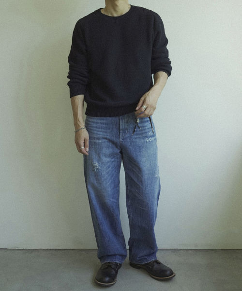 SIIIIDO（シド）の「HAYES PORES SIDE CT LINE KNIT #2（ニット/セーター・メンズ・その他・1/2/3）」の3枚目の写真
