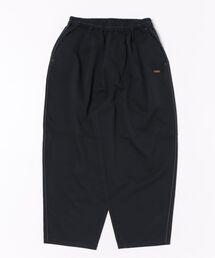 ポリエステルレーヨンストレッチツイルオーバルパンツ