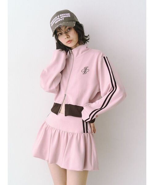 jouetie（ジュエティ）の「バルーンジャージスカパン【セットアップ