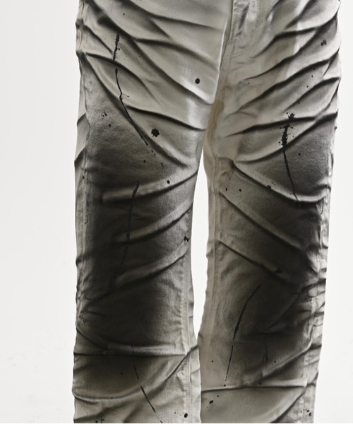 FUGA（フーガ）の「『FUGA/フーガ』立体加工フレアデニムパンツ（デニムパンツ・メンズ・ブラック/ホワイト・L/M/S）」の21枚目の写真