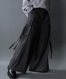 SITRY（シトリー）の「2Tuck Drape Wide Cargo Pants/2タックドレープ ワイドカーゴパンツ セットアップ対応（カーゴパンツ）」