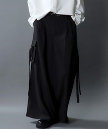 SITRY | 2Tuck Drape Wide Cargo Pants/2タックドレープ ワイドカーゴパンツ セットアップ対応(カーゴパンツ)