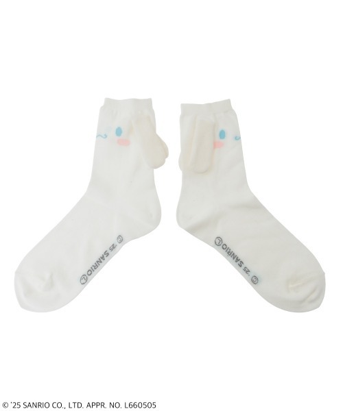 Candy Stripper（キャンディストリッパー）の「【CINNAMOROLL】ソックス（ソックス/靴下・レディース・オフホワイト/ホワイト系その他・FREE）」の3枚目の写真