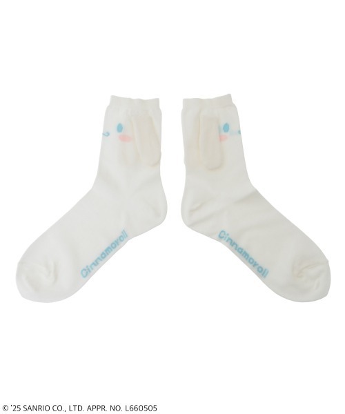Candy Stripper（キャンディストリッパー）の「【CINNAMOROLL】ソックス（ソックス/靴下・レディース・オフホワイト/ホワイト系その他・FREE）」の12枚目の写真