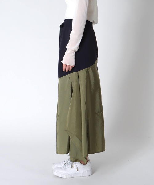 Cepica(セピカ)の「【MARECHAL TERRE / マルシャルテル】ドッキングデザインスカート(スカート・レディース・ネイビー・FREE)」の14枚目の写真