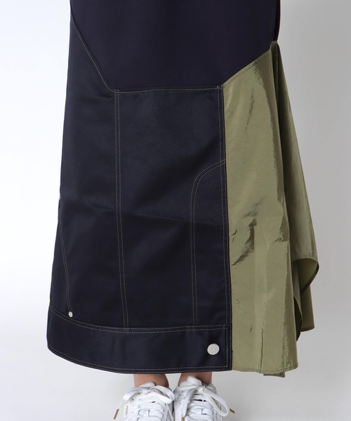 Cepica(セピカ)の「【MARECHAL TERRE / マルシャルテル】ドッキングデザインスカート(スカート・レディース・ネイビー・FREE)」の19枚目の写真