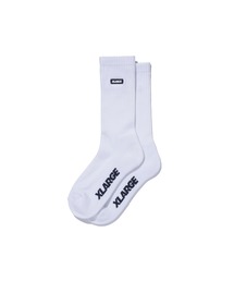 XLARGE（エクストララージ）の「SQUARE LOGO SOCKS（ソックス/靴下）」