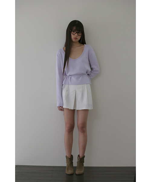 MAGNET ARCHIVE（マグネット アーカイブ）の「Pintuck Denver Pants (White)（その他パンツ・レディース・その他・SMALL/MEDIUM）」の2枚目の写真