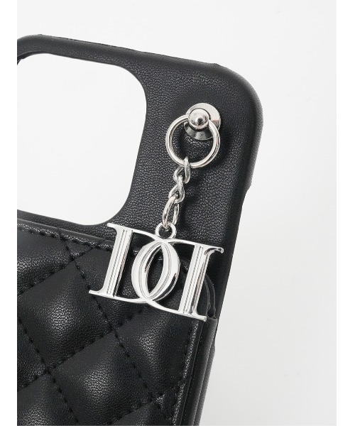 キルティングミラーDDチャームiPhoneケース（スマホケース/カバー