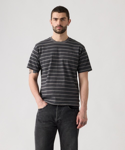 Levi's(リーバイス)の「RED TAB ヴィンテージ Tシャツ(Tシャツ/カットソー・メンズ・グレー・S/M/L/XL)」の1枚目の写真