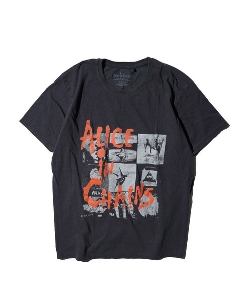 THRIFTY LOOK(スリフティールック)の「THRIFTY LOOK スリフティルック / THRIFTY"ALICE IN CHAIN"TEE(Tシャツ/カットソー・メンズ・ブラック系2/ブラック・X-LARGE/LARGE)」の2枚目の写真
