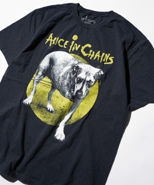 THRIFTY LOOK(スリフティールック)の「THRIFTY LOOK スリフティルック / THRIFTY"ALICE IN CHAIN"TEE(Tシャツ/カットソー・メンズ・ブラック系2/ブラック・X-LARGE/LARGE)」の6枚目の写真