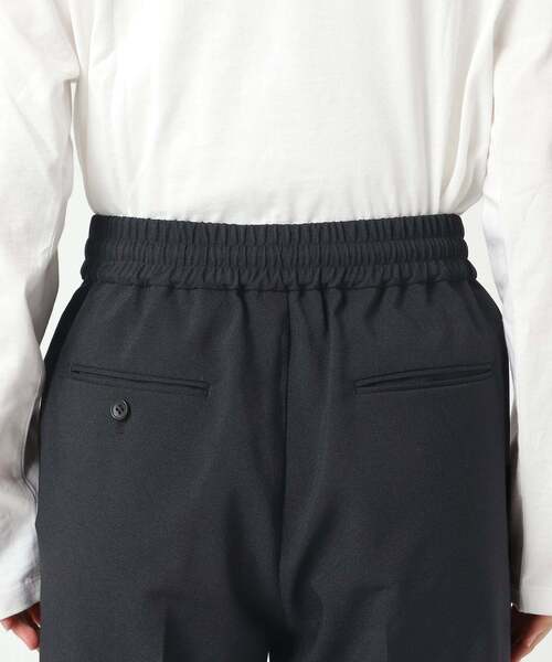 JOURNAL STANDARD relume（ジャーナルスタンダード　レリューム）の「《WEB限定追加》マットウースフレアタックパンツ（スラックス・レディース・ブラック/チャコールグレー/ネイビー/グレー・36/38）」の15枚目の写真