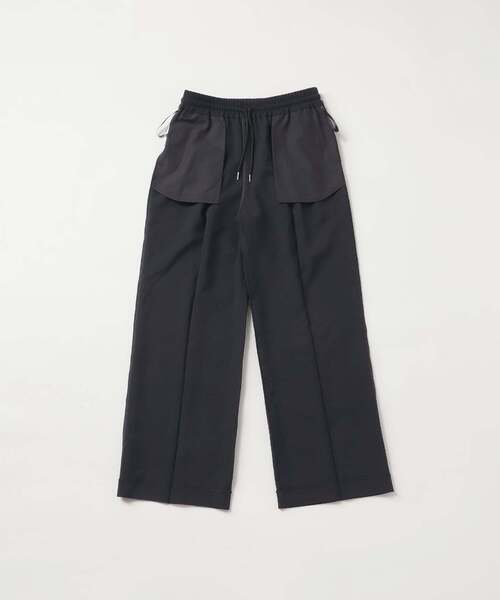 JOURNAL STANDARD relume（ジャーナルスタンダード　レリューム）の「《WEB限定追加》マットウースフレアタックパンツ（スラックス・レディース・ブラック/チャコールグレー/ネイビー/グレー・36/38）」の20枚目の写真