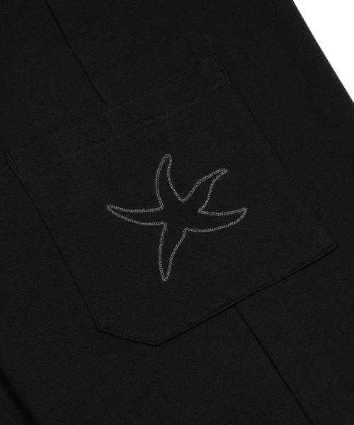 THECOLDESTMOMENT（ザコールデストモーメント）の「TCM cargo logo sweat pants (black)（その他パンツ・レディース・その他・S/M/L）」の4枚目の写真