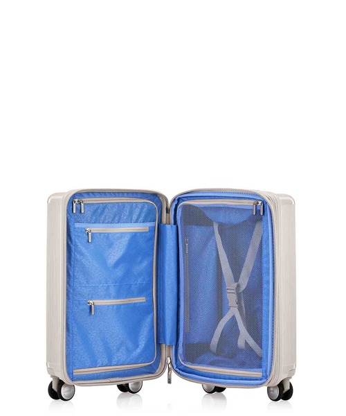 AMERICAN TOURISTER（アメリカンツーリスター）の「アメリカンツーリスター GEMINA PRO スピナー55/20 エキスパンダーTSA V2 チョークベージュ（スーツケース/キャリーバッグ・レディース・ピンクベージュ・S）」の6枚目の写真