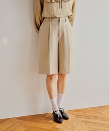 mysty woman | センタープレスハーフパンツ　643316(その他パンツ)
