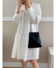 AMAJI（アマジ）の「セーラーカラーティアードチュニック（チュニック）」