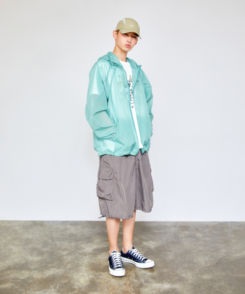 LMCの「OVAL GLOBE LIGHT WEIGHT JACKET mint(ナイロンジャケット・レディース・その他・S/M/L)」の2枚目の写真