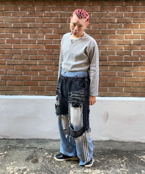 ROCKCAKE（ロックケーキ）の「Faye Damage Jeans - Black（デニムパンツ・レディース・その他・S/M/XS）」の8枚目の写真